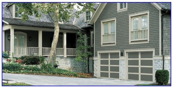 basic low cost garage door in Pittsburg